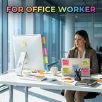 (16 Pads) Sticky Notes 3x3, Self-Stick Pads Bright Colors Sticky Note