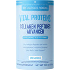 Buy now Vital Proteins Collagen Peptides Powder Advanced with Hyaluronic Acid & Vitamin C, Collagen Supplements, Unflavored, 12 Servings Unflavored 12 Servings (Pack of 1) at indiglob india