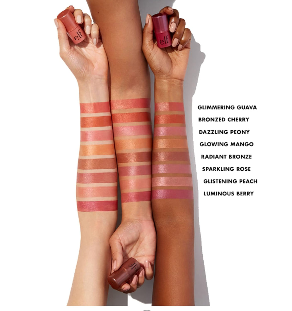 Buy now e.l.f. Monochromatic Multi Stick, Luxuriously Creamy & Blendable Color, For Eyes, Lips & Cheeks, Dazzling Peony, 0.17 Oz at indiglob india