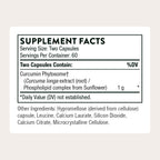 THORNE - Curcumin Phytosome 1000 mg (Meriva) - Clinically Studied, High Absorption - Supports Healthy Inflammatory Response in Joints, Muscles, GI Tract, Liver, Brain & Nerves* - 60 Servings