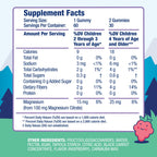 Dr. Moritz Calm Kids Magnesium Gummies, No Sugar Magnesium Kids Supplement | Kids' magnesium gummies that promote calm before bedtime, encourage restful sleep, and boost energy - 2 - Pack (60 Count)
