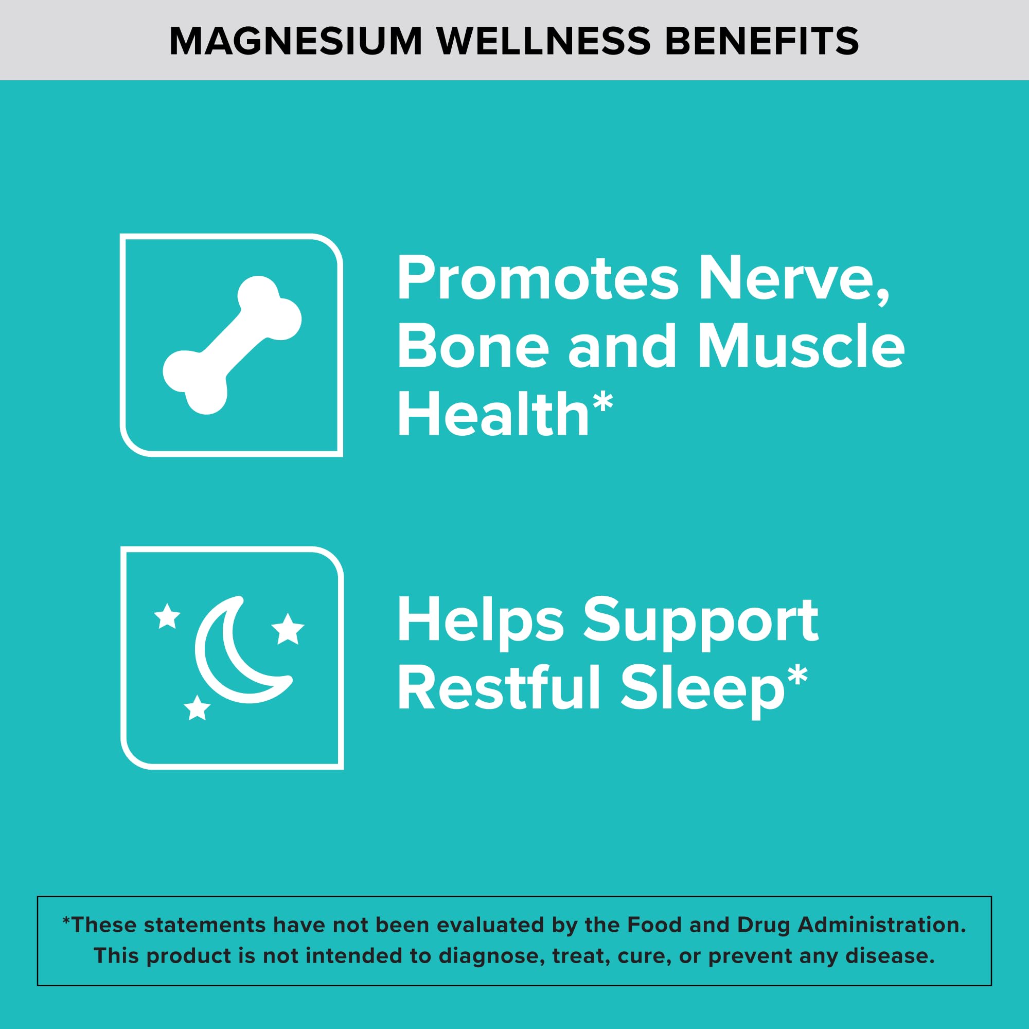 Qunol Magnesium Glycinate Tablets 300mg, 100% Chelated, Gluten-Free, 150ct | Support Nerve, Bone & Muscle Health, Cognitive Performance, Healthy Stress Response, Restful Sleep; Vegetarian, Non-GMO