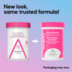 Almay Oil-Free Micellar Eye Makeup Remover Pads, 120 Count | Micellar eye makeup remover pads gently wipe away all traces of eye makeup without leaving behind any greasy residue.