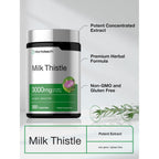 Horbäach Milk Thistle Supplement | 300 Capsules | Herbal Extract