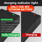 QKIIP 54.6V 2A Charger for 48V Ebike Scooter Lithium Battery, 7 Plugs