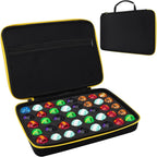 Buy now Toy Organizer Case Compatible with Bakugan Battle Planet, BakuCores, Armored Alliance, Geogan Rising, Toy Organizer Storage Container Holder (40, Black) at indiglob india