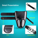 Buy now Foot Drop Brace for Walking Lifting Shoes, Drop Foot AFO Brace Help Raise Shoes, Foot Up Splint for Ankle, Improved Walking Gait, Prevent Falls and Injuries, for Left and Right-Black at indiglob india