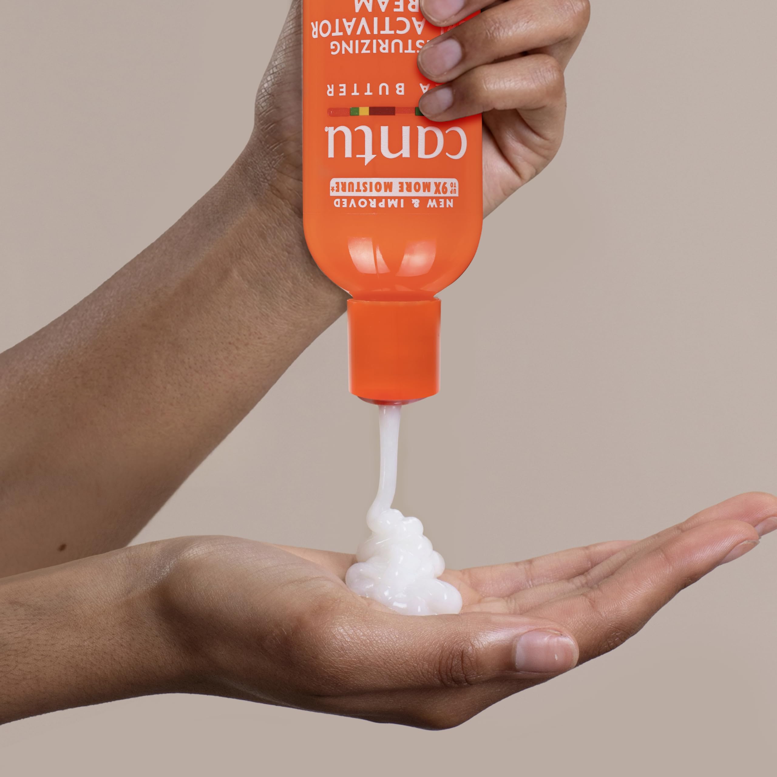 Cantu Moisturizing Curl Activator Cream for Natural Hair with Pure Shea Butter, 12 fl oz (Pack of 2)