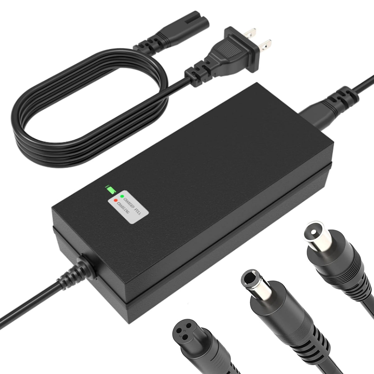EVAPLUS 42V 2A Electric Scooter Charger for 36V Lithium Battery, SGS Safe