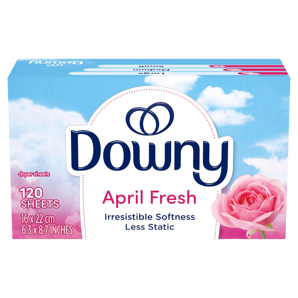 Buy now Downy Fabric Softener Dryer Sheets, April Fresh, 240 Count at indiglob india