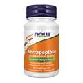 Buy now NOW Foods Supplements, Serrapeptase 60,000 Units of Activity, Promotes Respiratory Health and Immune Function*, 60 Veg Capsules at indiglob india
