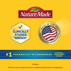 Nature Made Probiotic + Prebiotic Fiber Gummies, 50 Gummies | Fiber Supplement for Daily Gut Health, Prebiotics and Probiotics for Women and Men, Mixed Berry Flavor, 25 Day Supply