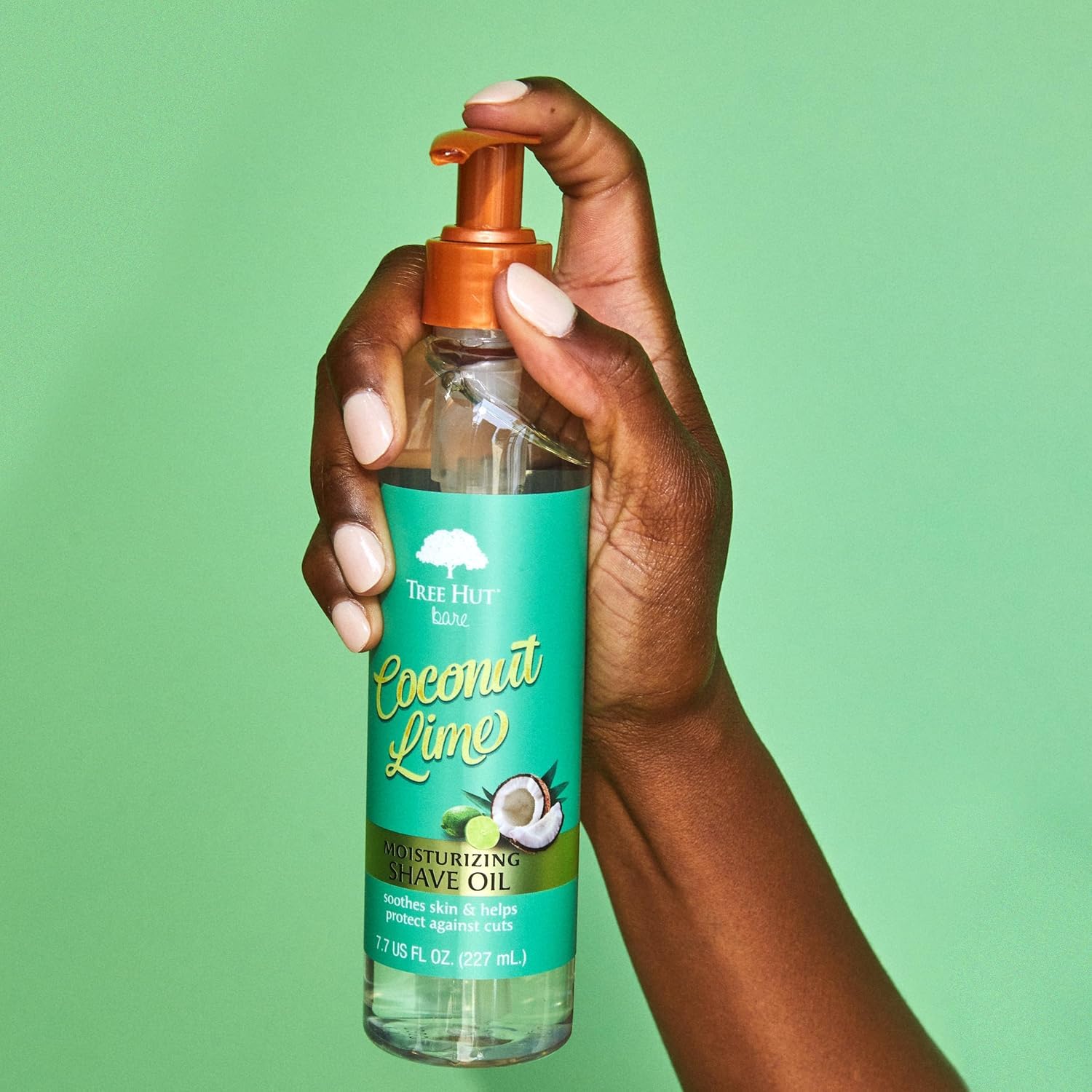 Buy now Tree Hut Coconut-Lime Moisturizing Shave Oil, Gel-to-Oil Formula, Ultra Hydrating Barrier for a Close, Smooth Shave, For All Skin Types, 7.7 fl oz at indiglob india