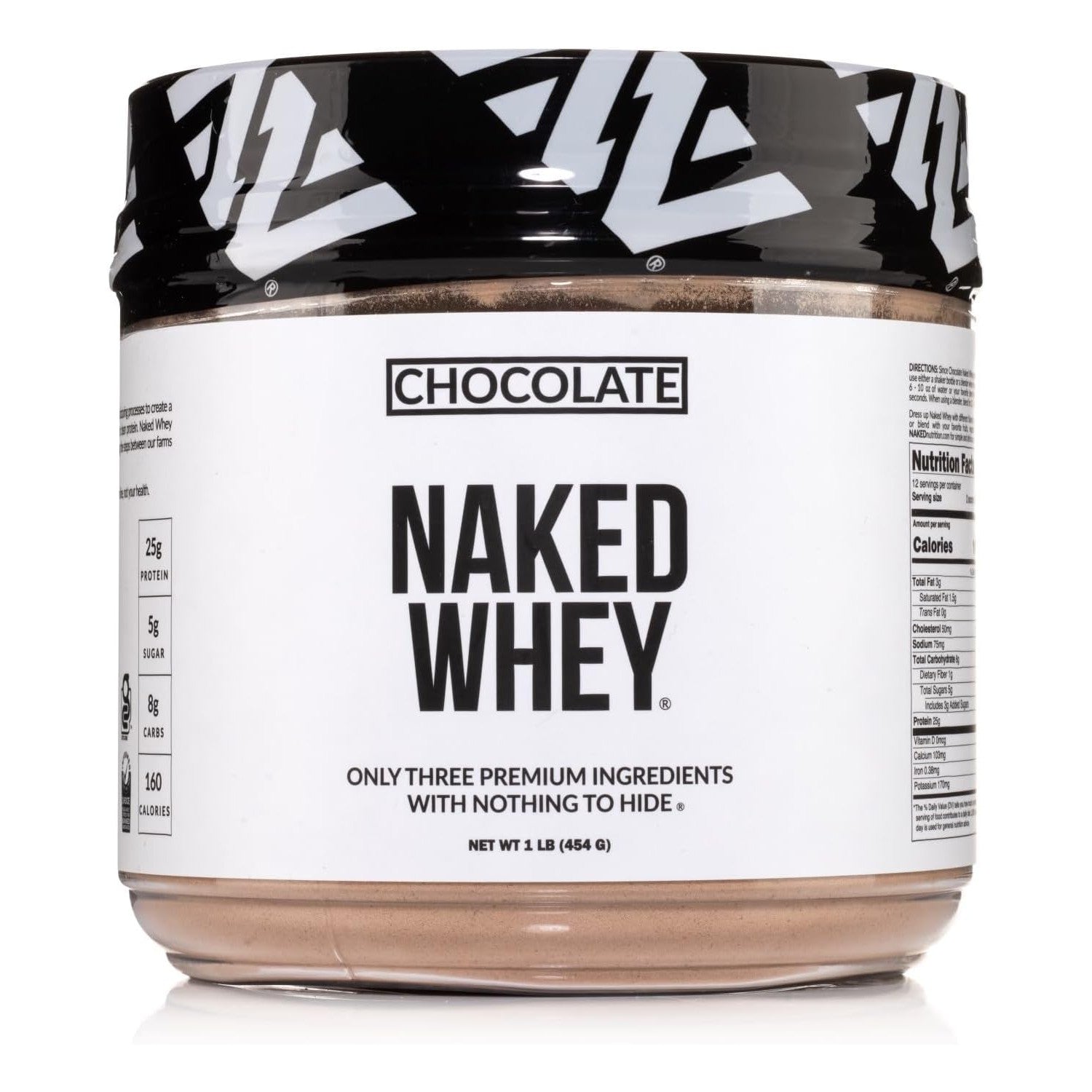 Buy now NAKED Whey 2LB 100% Grass Fed Whey Protein Powder - Only 1 Ingredient, Unflavored Whey Protein, Undenatured, Gluten Free, Soy Free, No GMOs, No Preservatives Chocolate 1 Pound (Pack of 1) at indiglob india