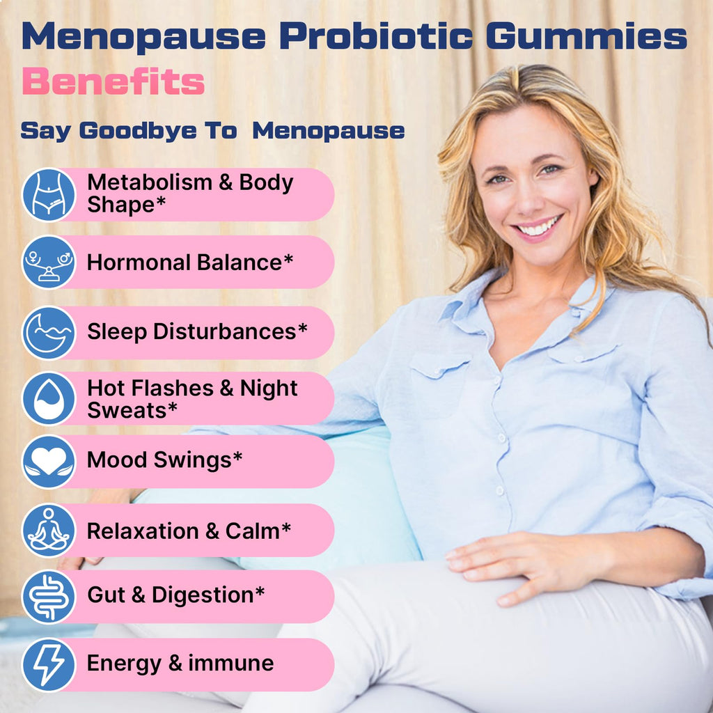 Menopause Supplements for Women, Hot Flashes & Night Sweats, 60-Day Supply