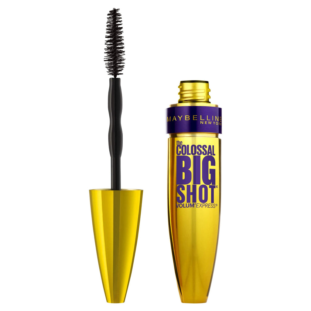 Buy now Maybelline New York Volum' Express The Colossal Big Shot Washable Mascara, Blackest Black, 0.33 fl. oz. at indiglob india