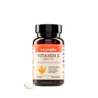 NatureWise Vitamin E 400 IU Softgels (180mg DL-Alpha) - Dairy, Gluten & Soy Free - Non-GMO Antioxidant-Rich Dietary Supplement for Skin, Heart, and Immune Health Support - 4-Month Supply, 120 Count
