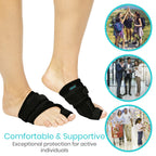 Buy now Vive Bunion Brace (Pair) - Big Toe Corrector Straightener with Splint - Hallux Valgus Pad, Joint Pain Relief, Alignment Treatment - Orthopedic Sleeve Foot Wrap Support for Men and Women (Black) at indiglob india