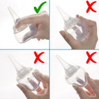 Buy now Innovo FSA/HSA Eligible Hospital Grade Silicone Twister Bulb Baby Ear Syringe and Nasal Aspirator, Sucks Snot and Mucus, Cleanable and Reusable, Clear at indiglob india
