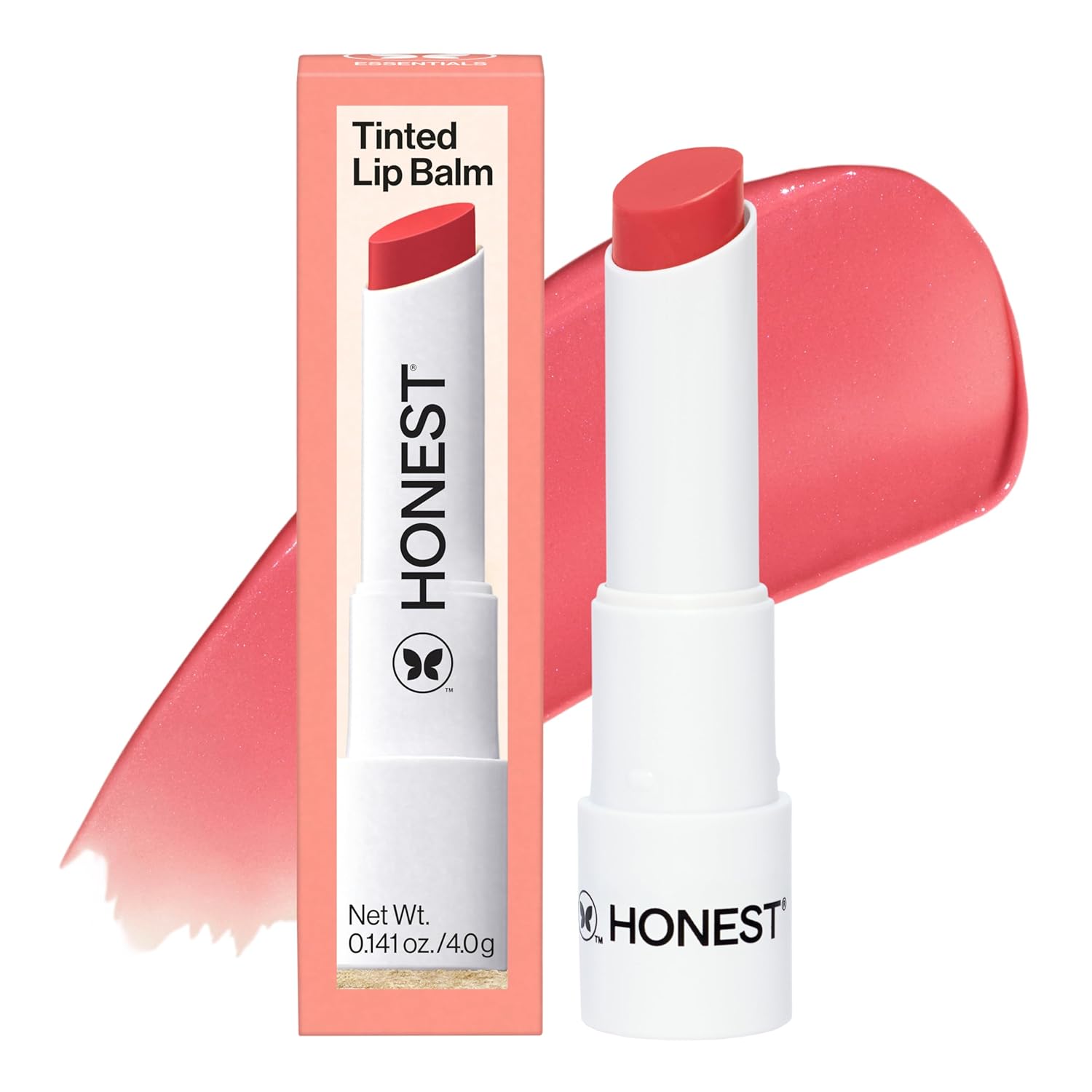 Buy now Honest Beauty Moisturizing Vegan Tinted Lip Balm | Antioxidant-rich Acai Extracts + Avocado Oil | Paraben Free + Cruelty Free | Summer Melon Fruit Punch at indiglob india