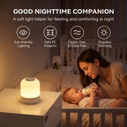 Baby Night Light, 3 Colors Egg Light for Nursery - Small Size