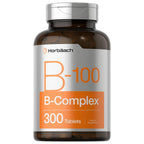 Horbäach Vitamin B-100 Complex | 100% of Daily Value | 300 Tablets