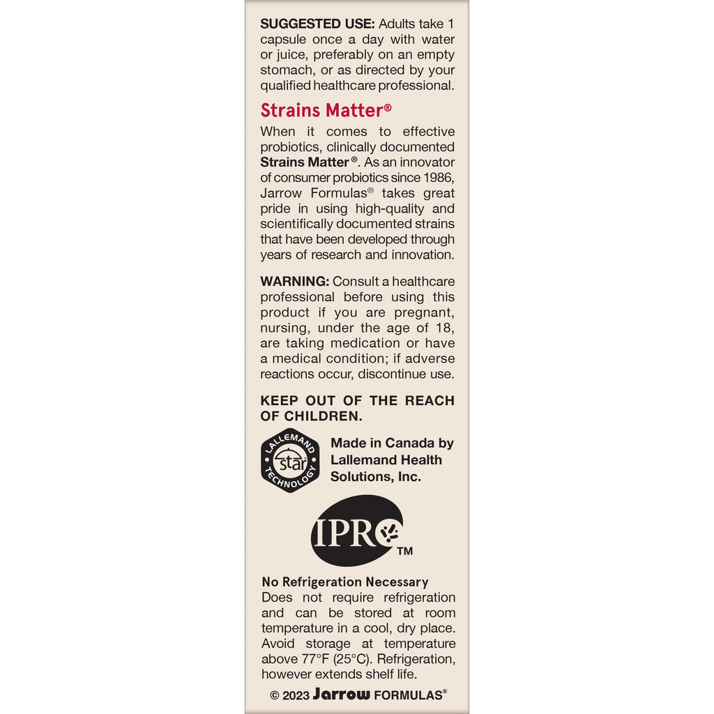 Jarrow Jarro-Dophilus EPS Advanced Probiotic, Digestive Support,30 Capsules
