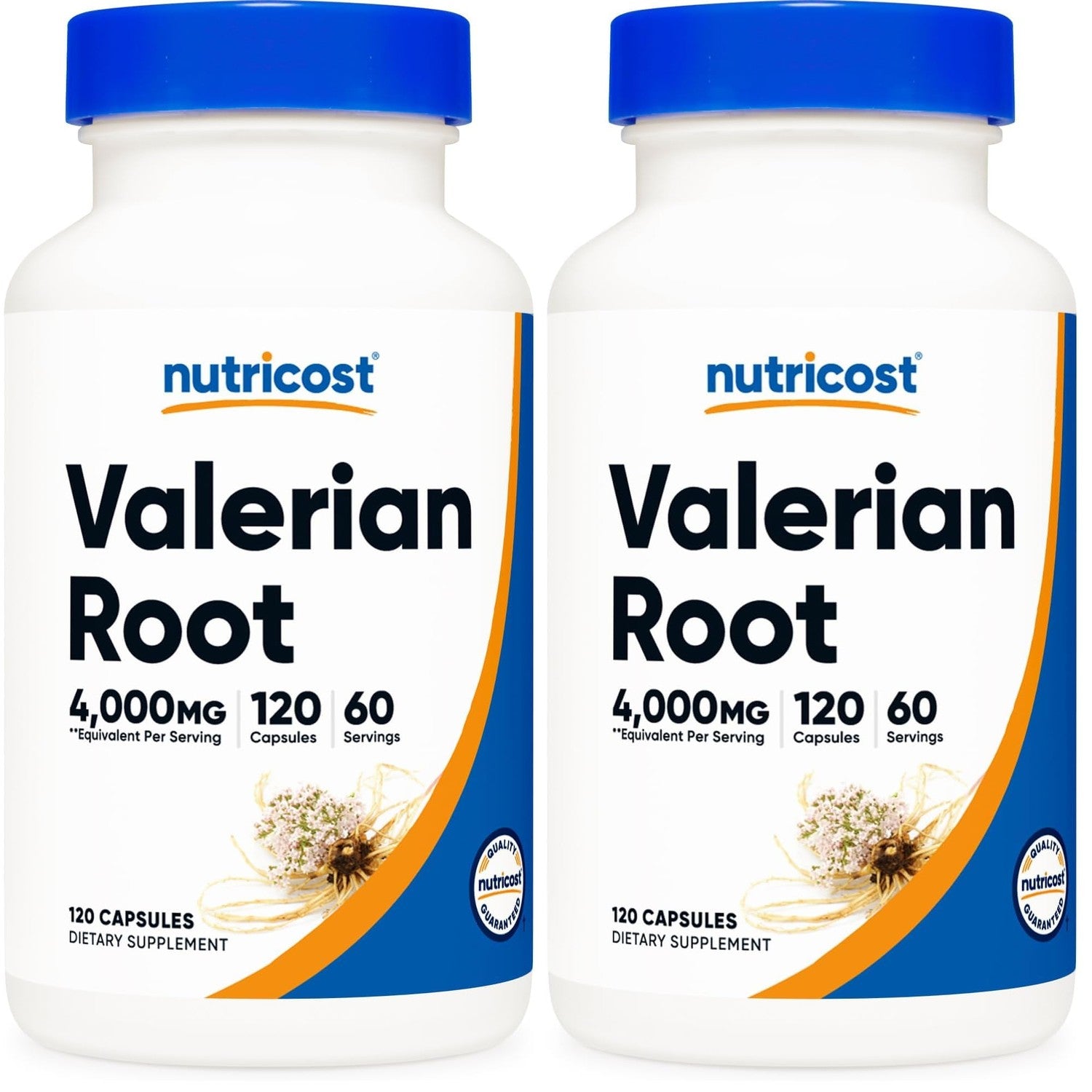 Nutricost Valerian Root Extract 120 Capsules for 60 Servings Per Bottle | Vegetarian, GMO Free and Gluten Free