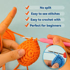 Buy now Beginner Crochet Kit, Crochet Kits for Kids and Adults, 3PCS Crochet Animal Kit for Beginners Include Videos Tutorials, Yarn, Eyes, Stuffing, Crochet Hook - Boys and Girls Birthdays Gift at indiglob india
