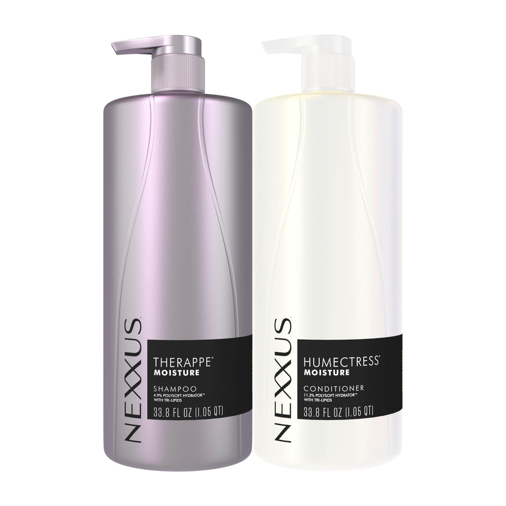 Nexxus THERAPPE and HUMECTRESS Advanced Hydration Shampoo and Conditioner for Dry Hair for Advanced Hydration 32 fl oz 2 Pack