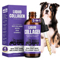 Back 40 Dogs Premium Grass-Fed Liquid Collagen for Dogs Skin and Coat, Hips and Joints | Allergy Relief with Biotin, Vitamin C and MSM for Joint, Nails & Immunity | Made in USA