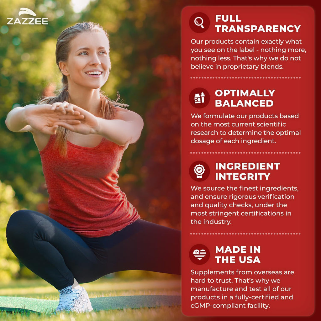 Zazzee Organic Red Yeast Rice 20:1 Extract with 80 mg CoQ10, Citrinin-Free