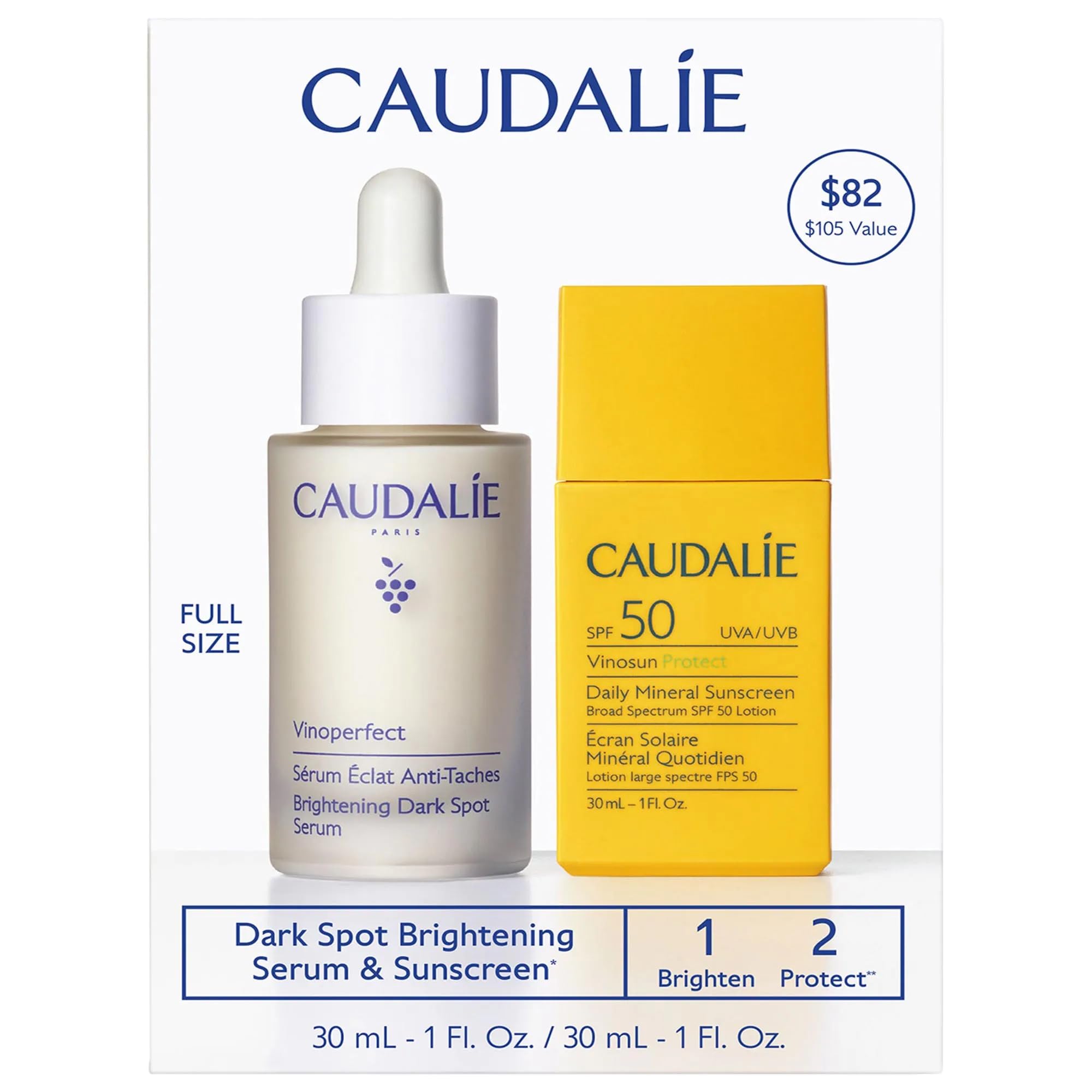 Caudalie Vinoperfect Brightening Dark Spot Serum Vitamin C Alternative