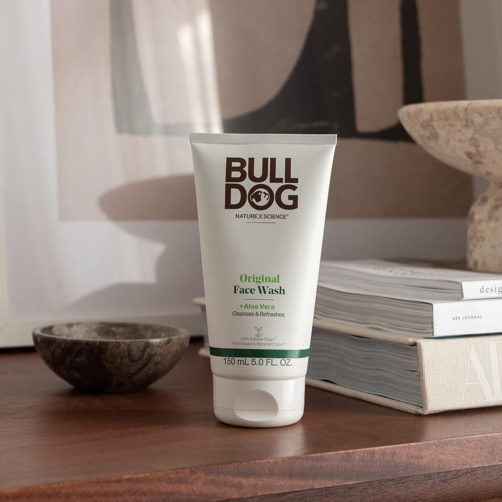Buy now BULLDOG Mens Skincare and Grooming, Original Face Wash/Scrub, 5 Fluid Ounce at indiglob india