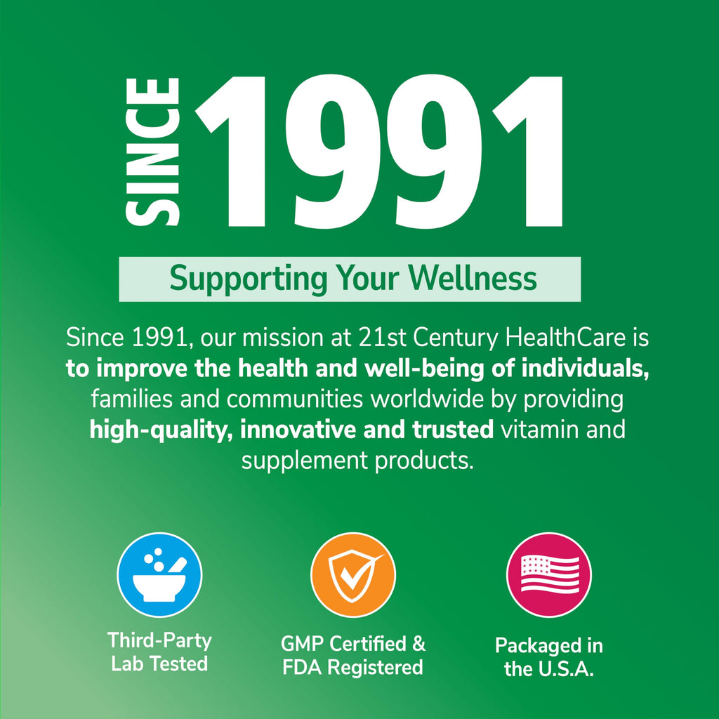 21st Century Sentry Senior Multivitamin, Adults 50+, 265 Tablets | Complete Daily Multivitamin & Multimineral, Compare VS. Centrum® SILVER Adults, Adults 50 Plus, Supports Heart, Eye