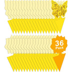 Buy now 36 Pack Fruit Fly Traps for Indoors, Gnat Traps for House Indoor, Sticky Traps Fungus Gnats Killer for Mosquito and Flying Insects, Bug Pest Insect Catcher Killer for Houseplant at indiglob india