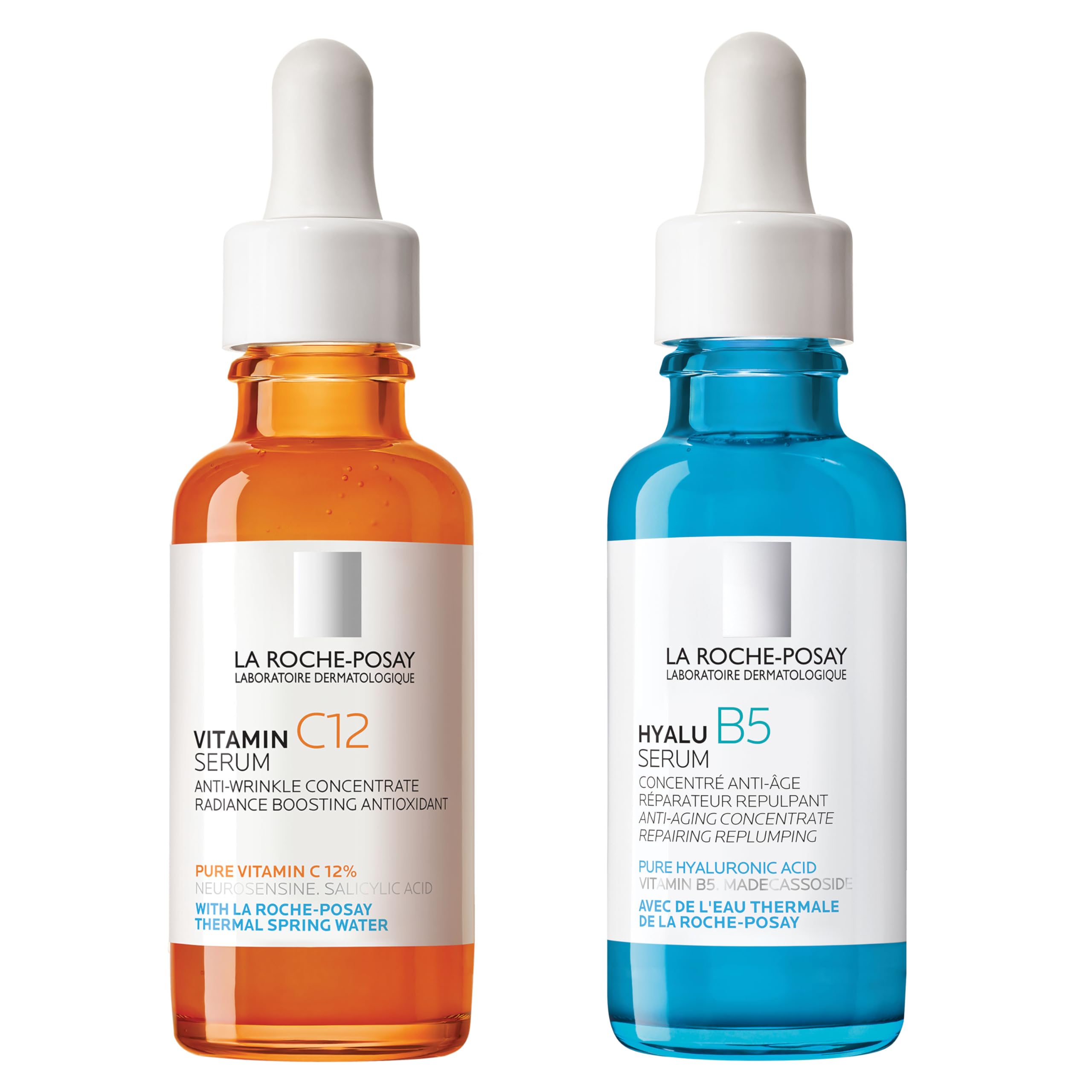 Buy now La Roche-Posay Hyalu B5 Pure Hyaluronic Acid Serum for Face, Vitamin B5 + Hyaluronic Acid + Madecassoside, Hydrating Serum Visibly Plumps Skin, Sensitive Skin Safe, Anti Aging, Oil-Free at indiglob india