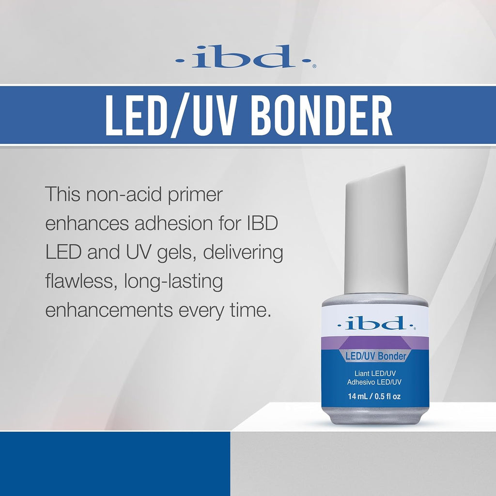 Buy now IBD LED/UV Bonder â€“ Nail Primer for Gel Polish and Acrylic Nails, Nail Bonder for Long-Lasting Adhesion, 0.5 oz at indiglob india