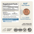 Magnesium Bisglycinate 100% Chelate No-Laxative Effect - 90ct | Max Absorption Magnesium Glycinate Capsules, Healthy Energy Muscle Bone & Joint Support - Non-GMO Project Verified