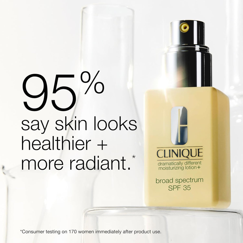 Buy now Clinique 3-Step Dramatically Different Moisturizing Lotion+ For Dry to Dry Combination Skin Types | With Glycerin | Hydrating | Now With SPF 35 at indiglob india