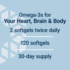 Buy now Life Extension Super Omega-3 Plus EPA/DHA Fish Oil, Sesame Lignans, Olive Extract, Krill & Astaxanthin - Heart, Brain & Joint Health Support - Gluten-Free, Non-GMO - 120 Softgels at indiglob india