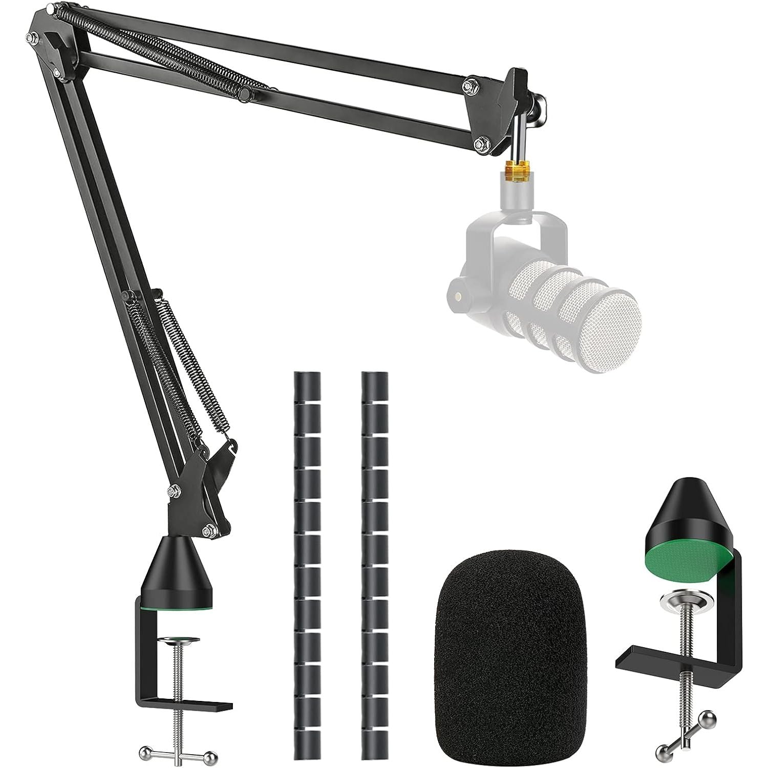 Buy now PodMic Pop Filter Foam Cover - Mic Windscreen Wind Cover Customized for Rode PodMic USB Versatile Dynamic Broadcast Microphone to Blocks Out Plosives Rode Podmic Arm+Sleeve at indiglob india
