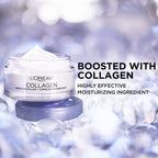 L’Oreal Paris Collagen Daily Face Moisturizer, Anti Aging Face Cream to Reduce Wrinkles and Provide Intense Hydration, 1.7 oz