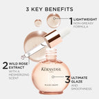Kerastase Gloss Absolu Glaze Drops Anti-Frizz Hair Oil - Adds gloss and shine, nourishes and hydrates hair, with Hyaluronic Acid and Glycolic Acid, For All Hair Types