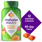 Vitafusion Multivitamin Gummies + Immune Support | 90 Adult Gummy Vitamins