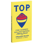 TOP Rolling Papers, 6 Pack Bundle, 600 Cigarette Paper Leaves Total