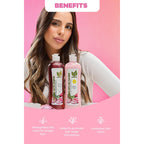 Natural Sant Onion & Rosemary Shampoo & Leave-In Treatment Set with Biotin | Sulfate, paraben & silicone free, supports thicker & fuller hair, women & men, no onion smell, two 16.9 fl oz bottles