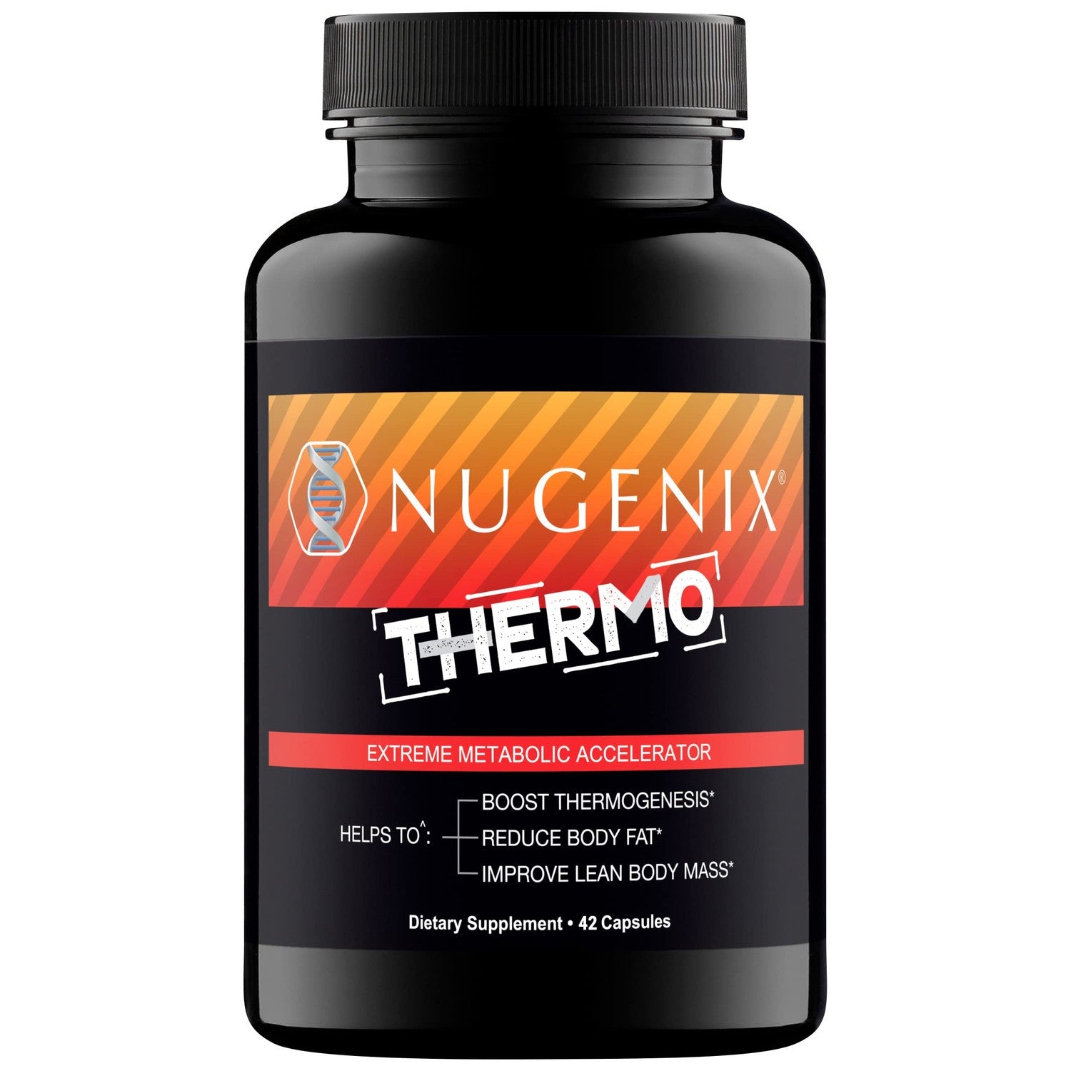 Nugenix Thermo - Thermogenic Fat Burner for Men, 42 Count | Reduce Body Fat, Suppress Appetite, Metabolic Accelerator, Belly Fat