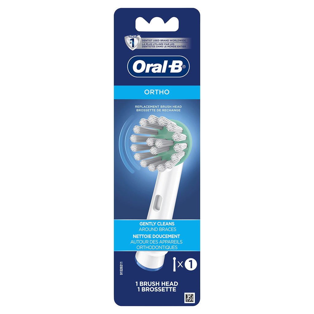 Buy now Oral-B Ortho Toothbrush Replacement Brushhead OD17-1 1 ea at indiglob india