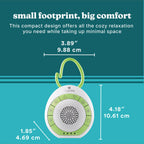 MyBaby Sound Machine, White Noise for Baby, Travel, Nursery and On The Go